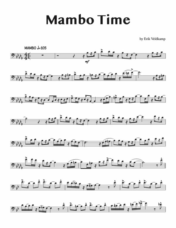 Veldkamp, Latin Music Play-Alongs 2 for Trombone-p10
