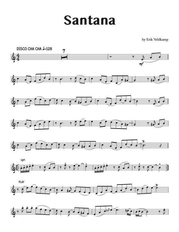 Veldkamp, Latin Music Play-Alongs 2 for Trumpet-Flugelhorn-p22