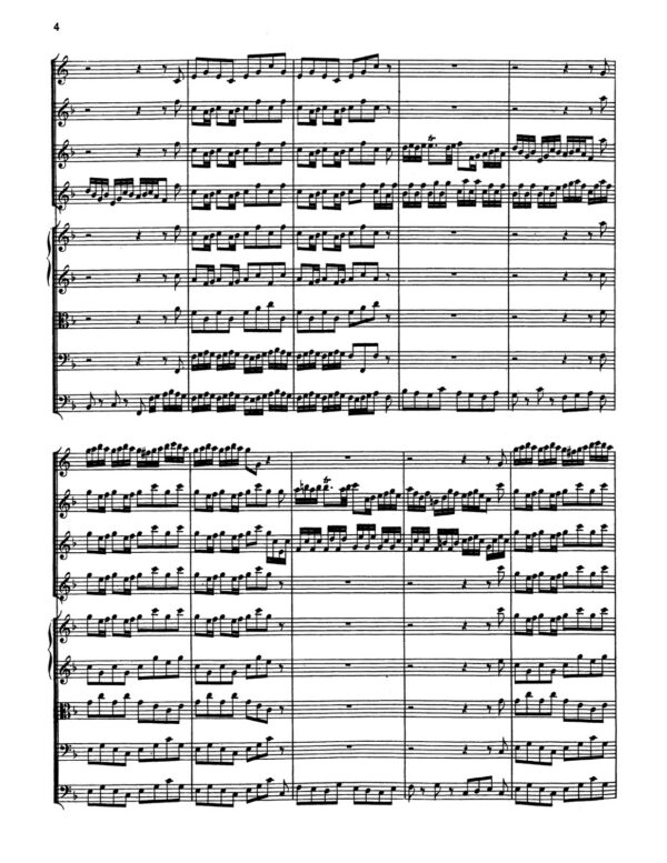 Bach, Brandenburg Concerto No.2 (Score & Parts)-p06