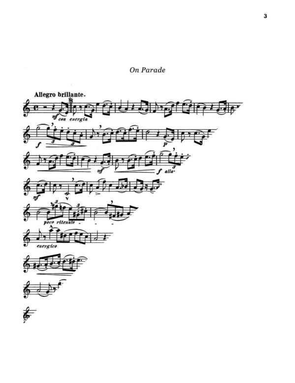 Concone, Four Sketches for Cornet and Piano-p05