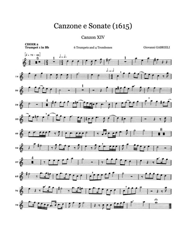 Gabrieli, Canzone e sonate 14-p19