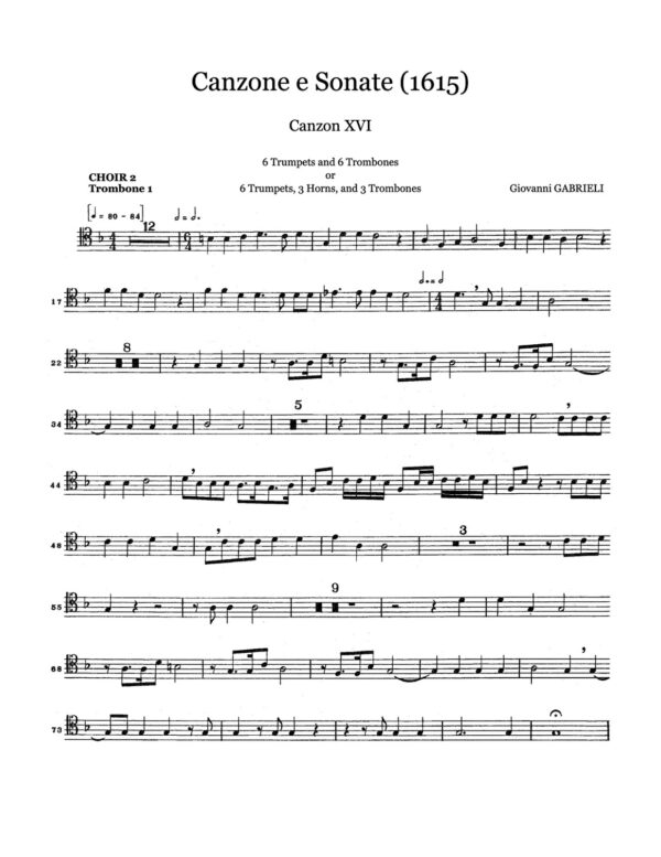 Gabrieli, Canzone e sonate 16-p19