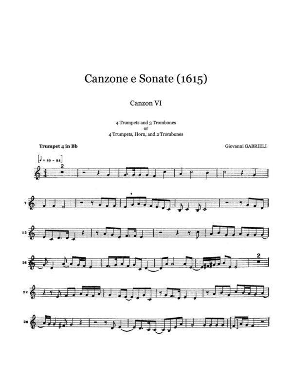 Gabrieli, Canzone e sonate 7-p18
