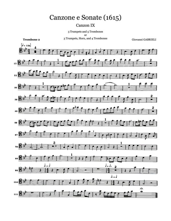 Gabrieli, Canzone e sonate 9-p15