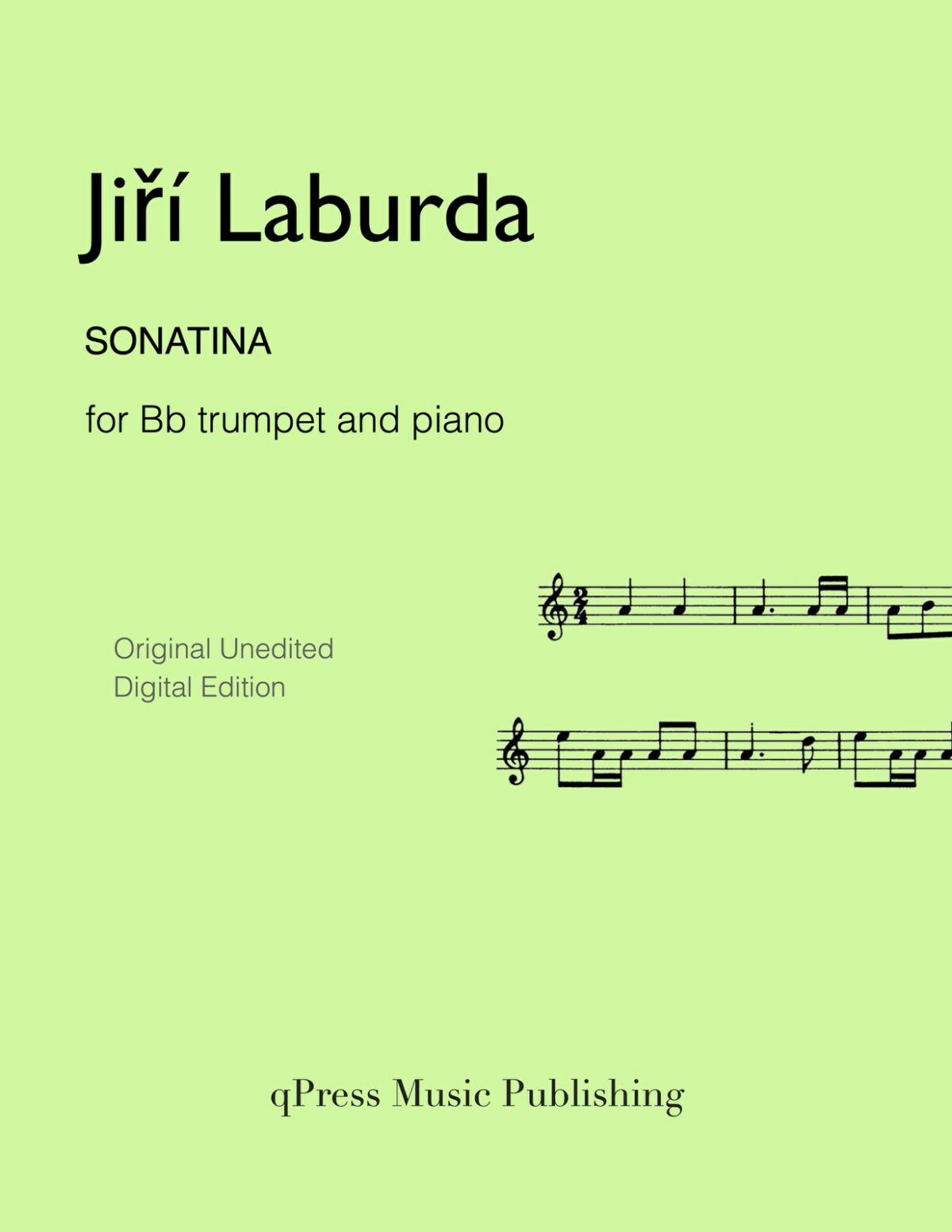 Laburda, Sonatina for Trumpet and Piano-p01