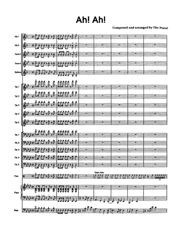 Puente, Ah! Ah! (Score & Parts)-p03