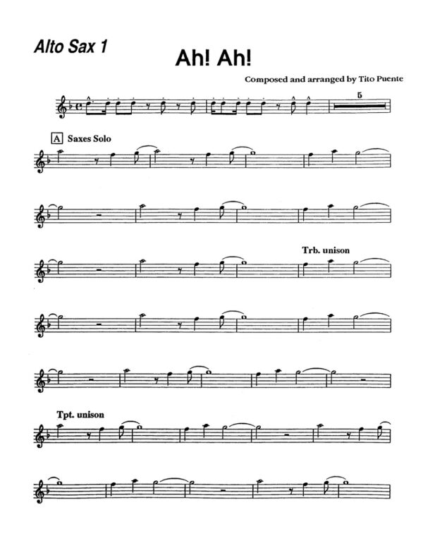 Puente, Ah! Ah! (Score & Parts)-p13