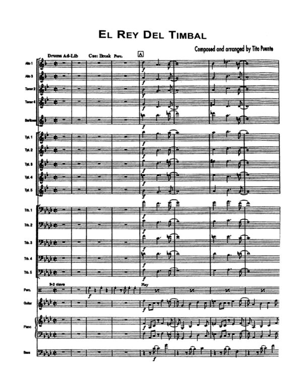 Puente, El Rey Del Timbal (Score & Parts)-p03