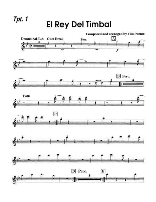 Puente, El Rey Del Timbal (Score & Parts)-p23