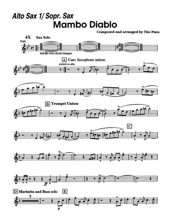 Puente, Mambo Diablo (Score & Parts)-p22