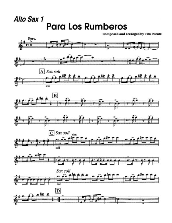 Puente, Para Los Rumberos (Score & Parts)-p26