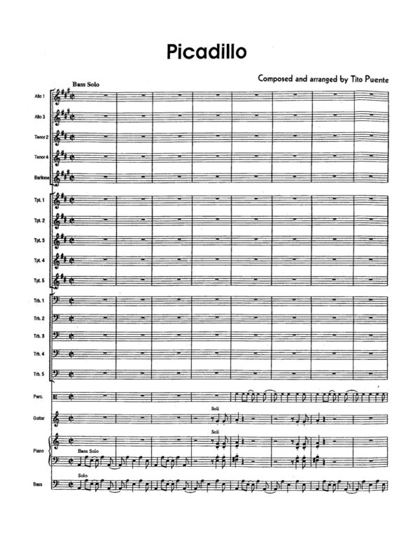 Puente, Picadillo (Score & Parts)-p03