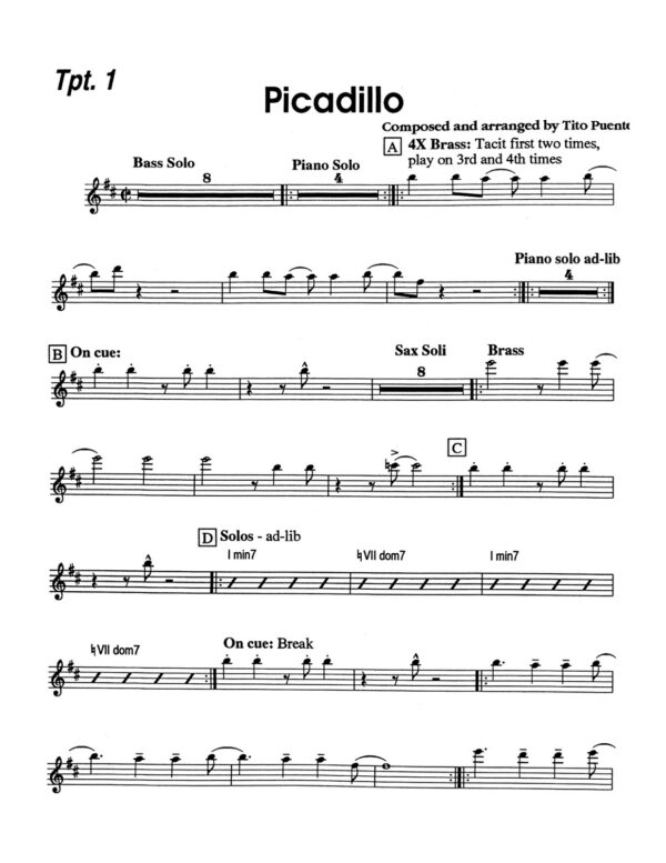 Puente, Picadillo (Score & Parts)-p25