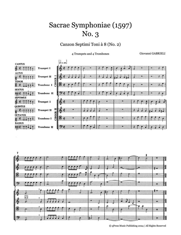 Sacrae Symphoniae (1597) No.3 Canzon Septimi Toni à 8 (No.2)-p04