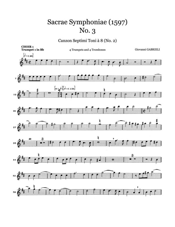 Sacrae Symphoniae (1597) No.3 Canzon Septimi Toni à 8 (No.2)-p10
