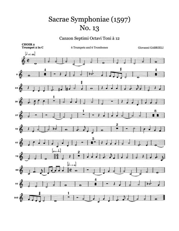 Sacrae Symphoniae No.13 Canzon Septimi Octavi Toni à 12-p20