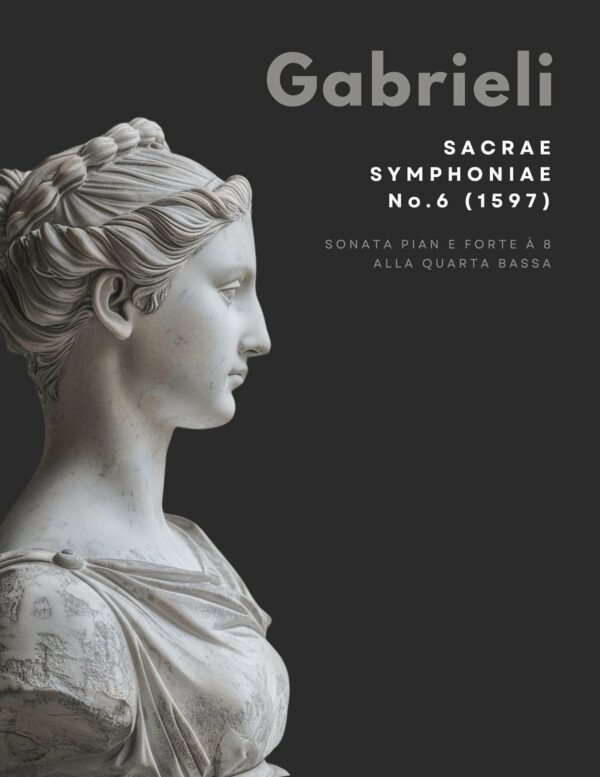 Sacrae Symphoniae No.6 Sonata Pian e Forte à 8-p01