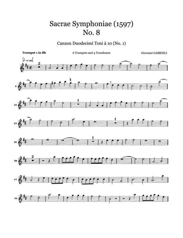 Sacrae Symphoniae No.8 Canzon Duodecimi Toni à 10 (No.1)-p15