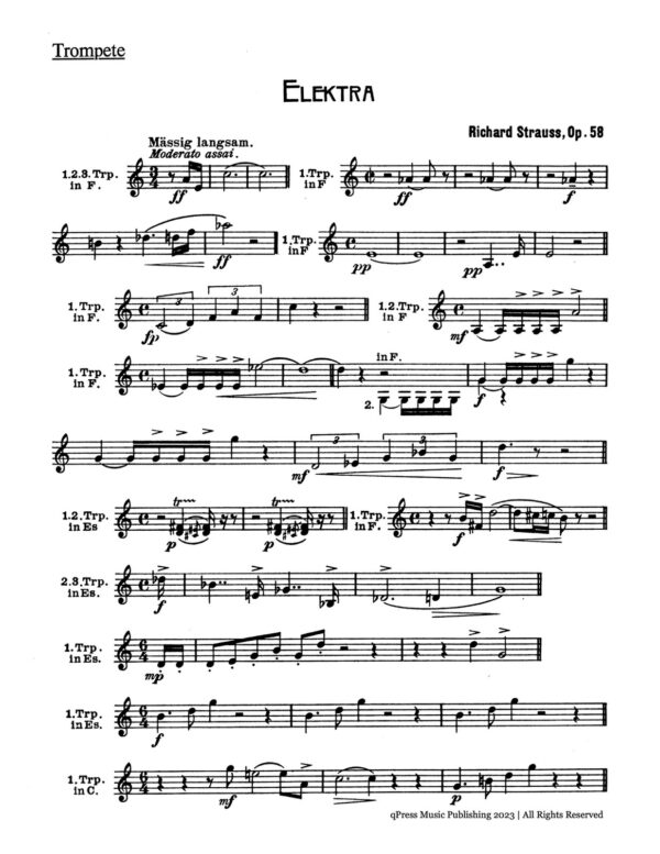Strauss, Orchestra Studies Trumpet Vol.2-p06