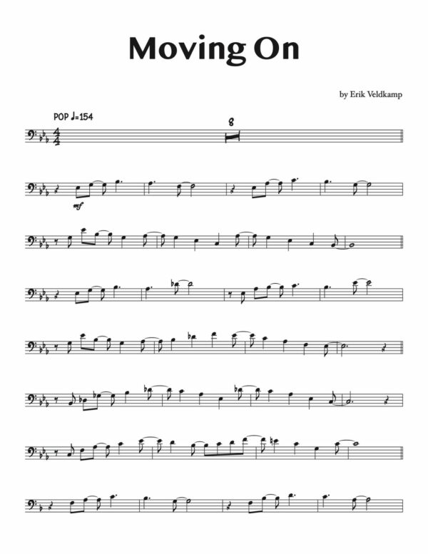 Veldkamp, Pop Music Play-Alongs 3 for Trombone 14