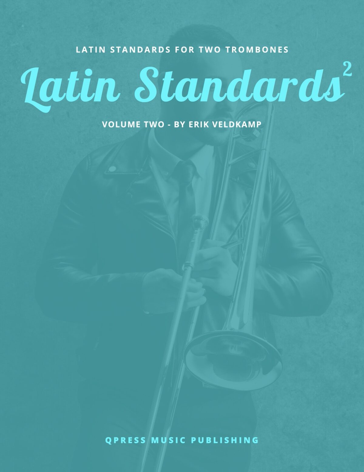 Veldkamp, Latin Duets for 2 Trombones Vol 2-p01