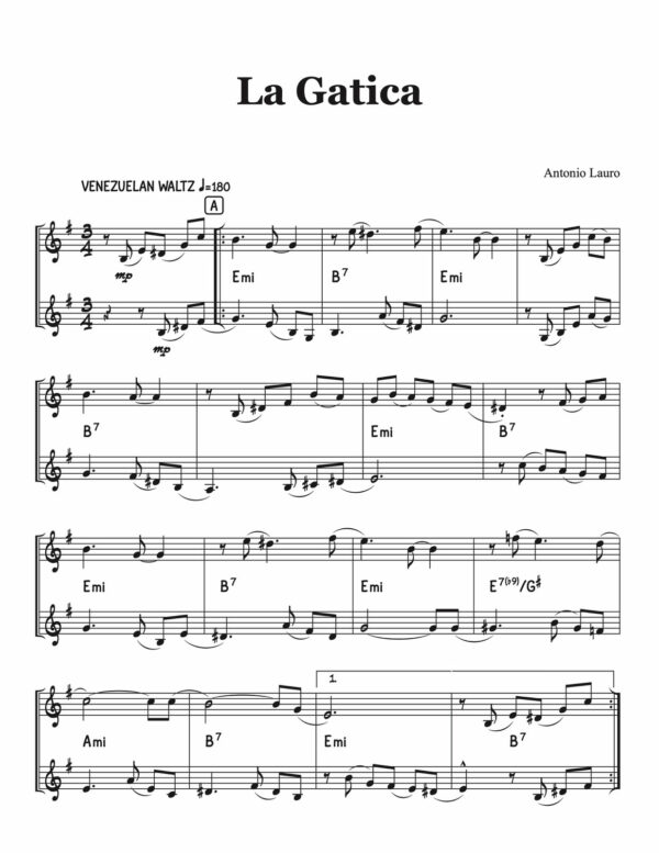 Veldkamp, Latin Duets for 2 Trumpets or Flugelhorns Vol 1-p12