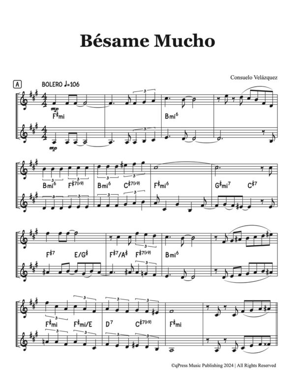 Veldkamp, Latin Duets for 2 Trumpets or Flugelhorns Vol 2-p03