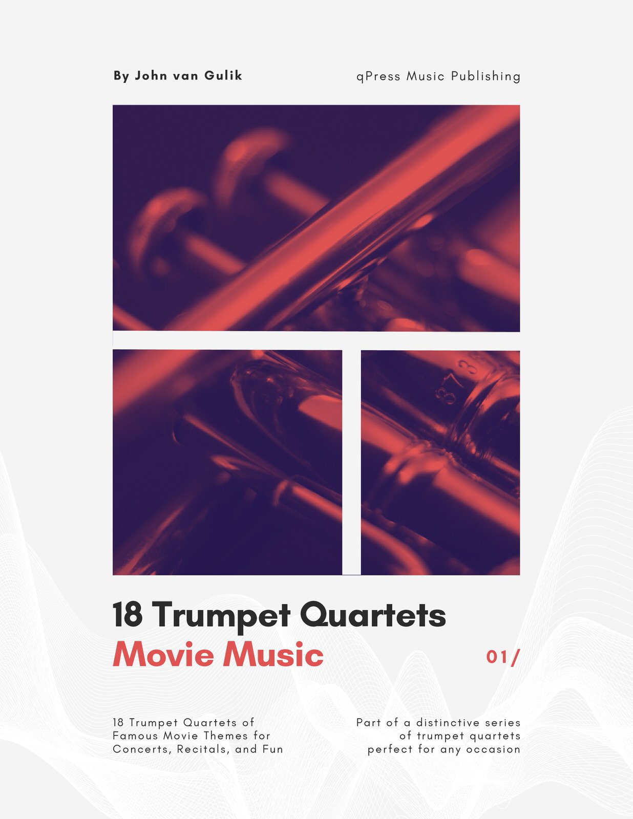 Trumpet Quartets Vol.1: Movie Music by van Gulik, John - qPress